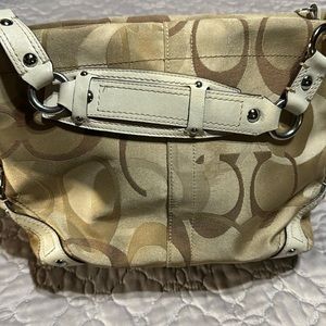 Coach monogram purse